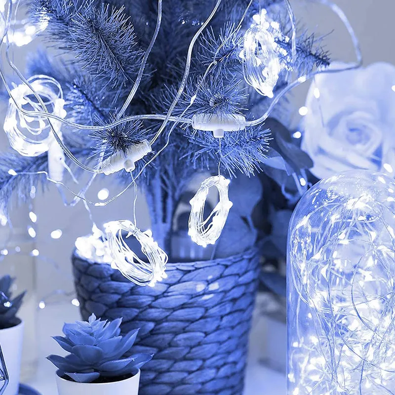 Asteria Copper String Light - Blue media 5
