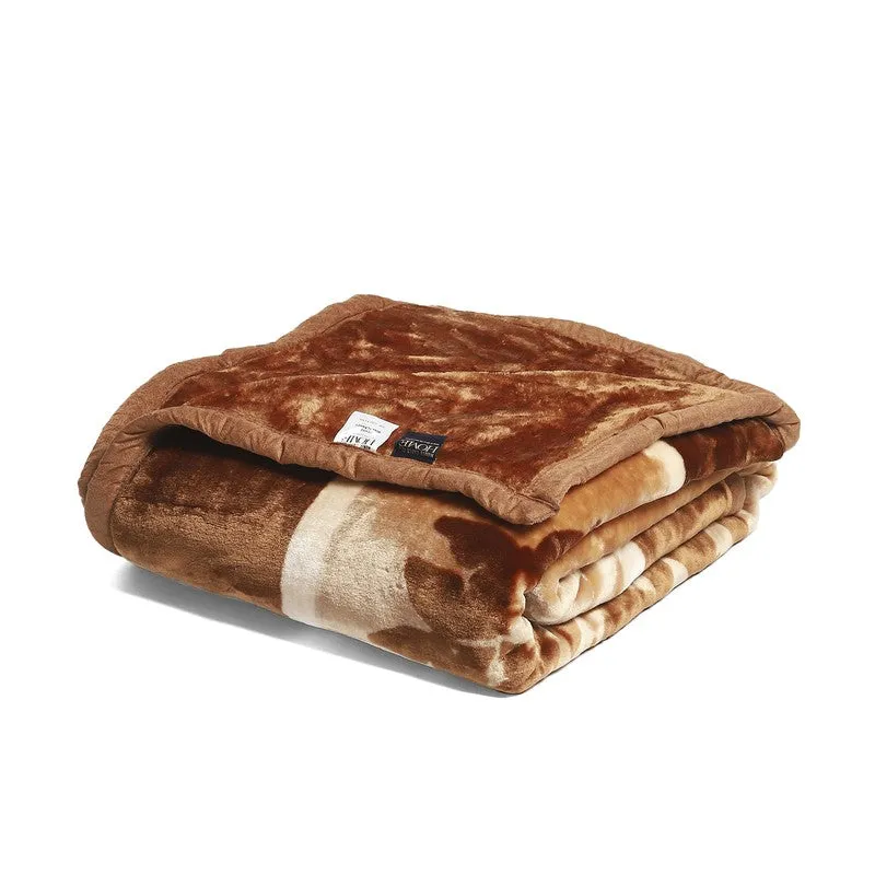 Monte Carlo Autumn Embrace Blanket(Brown) - 600 GSM media 5