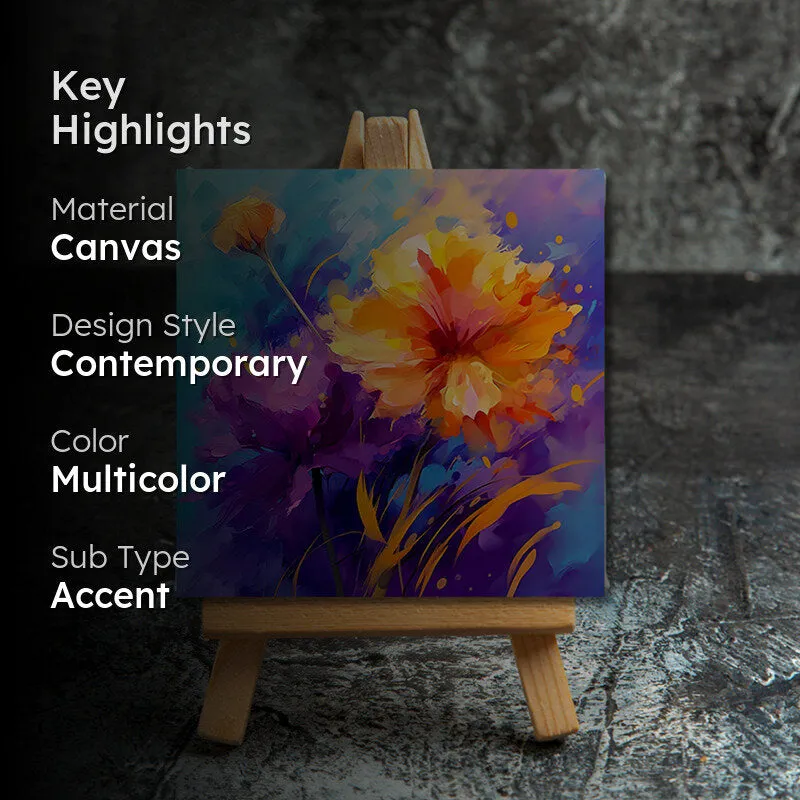Golden Haze Canvas Showpiece media 2