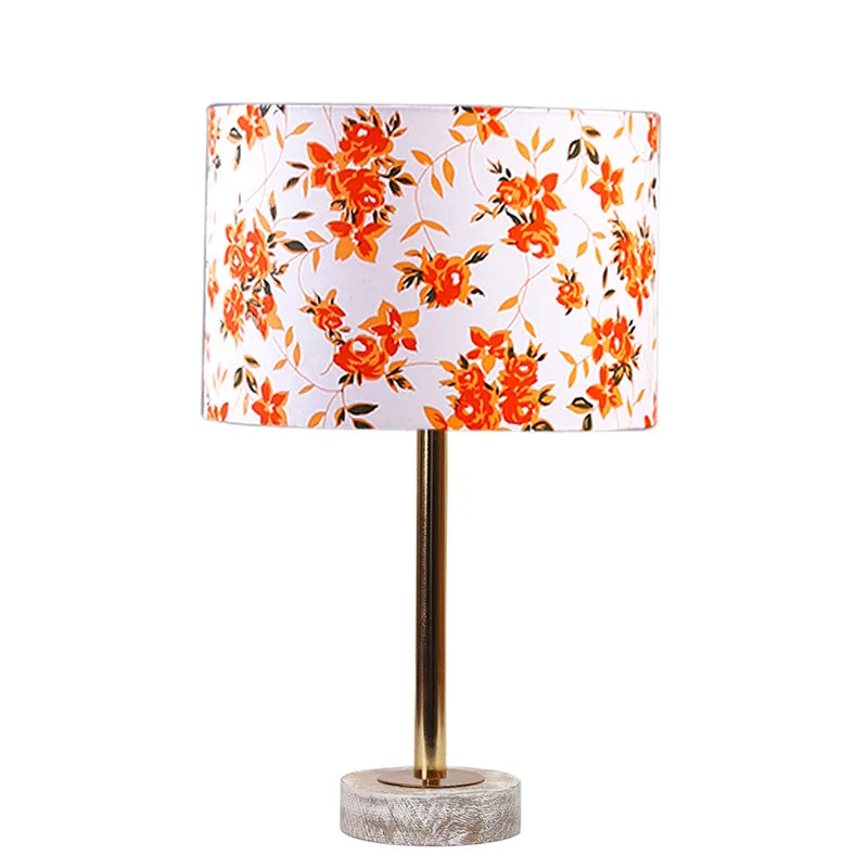 Seralya Rodin Wooden Table Lamp - Multicolor media 4