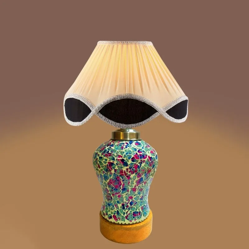 Floranisse Arc Wooden Table Lamp - Multicolor media 5