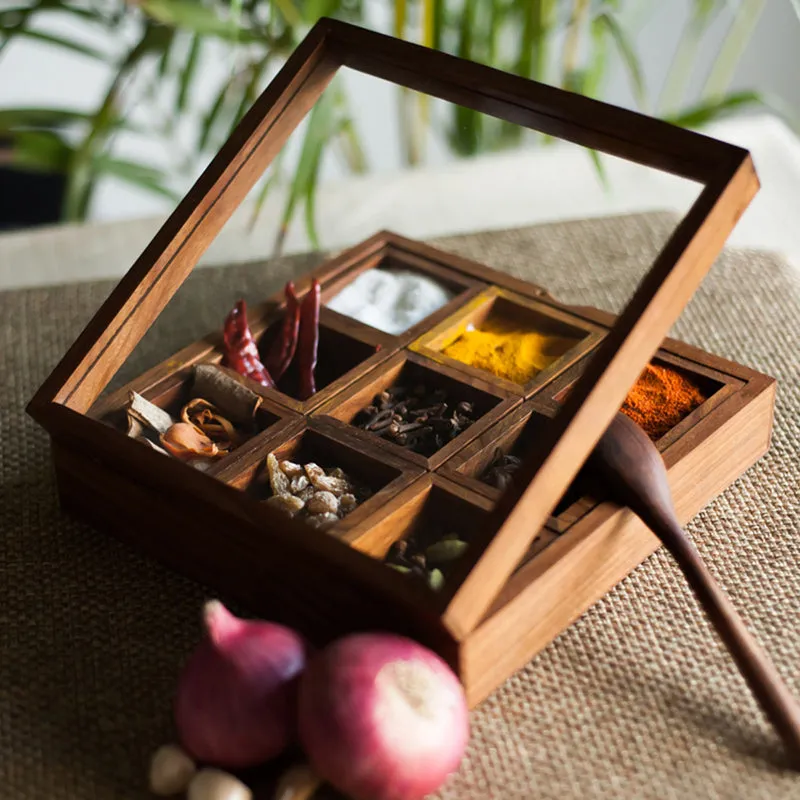 Amo Handcrafted Spice Box media 1