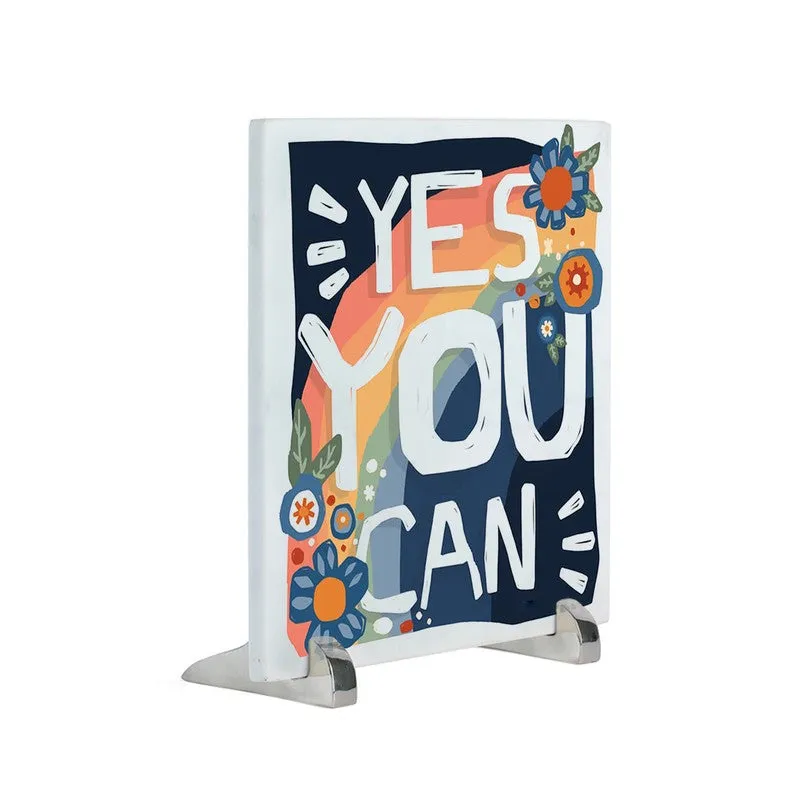The Courage Frame Marble Showpiece media 4