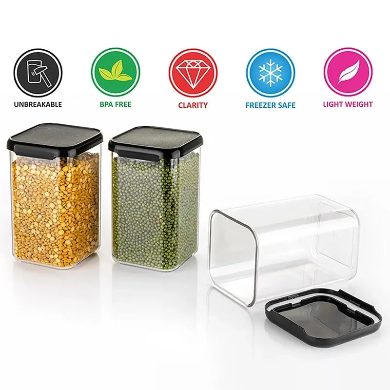Asto Airtight Storage Container (1100 mL Each) - Set Of Twelve media 7