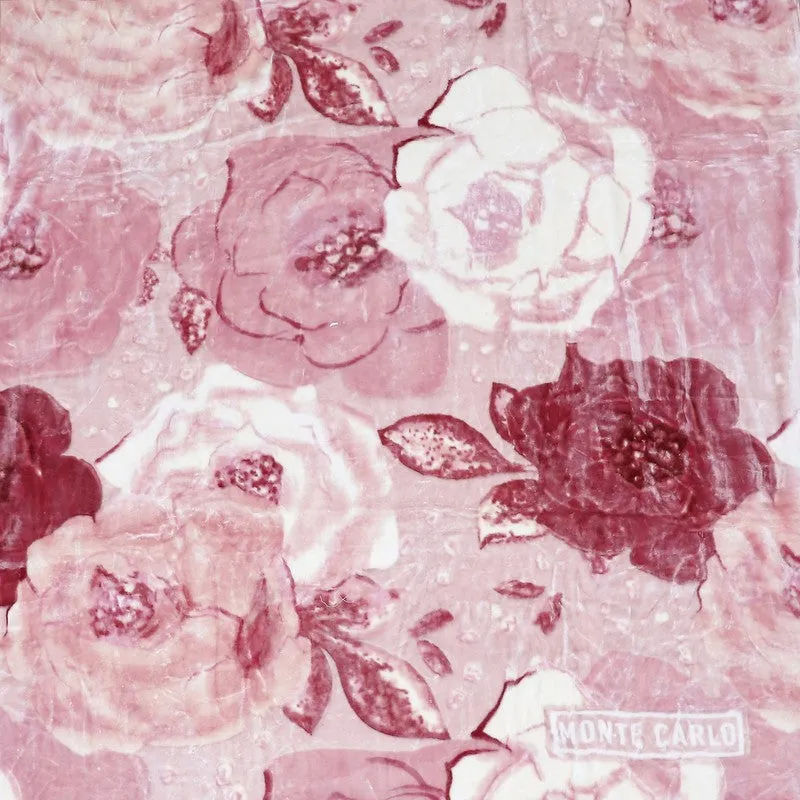 Monte Carlo Blush Blossom Throw - 1000 GSM media 6
