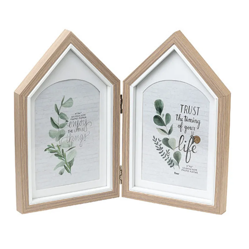 Memory Home Wood Photo Frame - Brown media 3