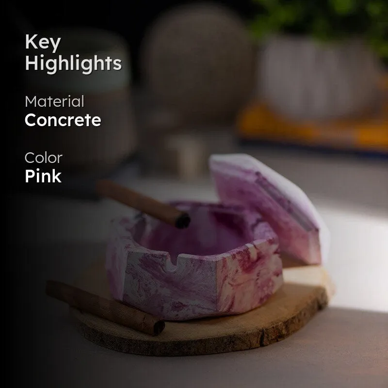 Barca Ash Tray - Pink media 2