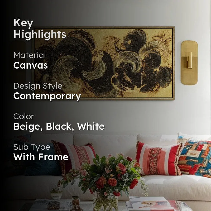 Soft Wave Canvas Wall Art media 2