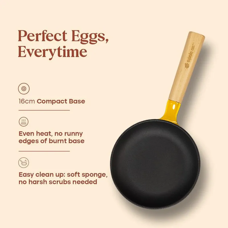 Cumin Co Enamel Cast Iron Frying Pan - 500 mL media 7