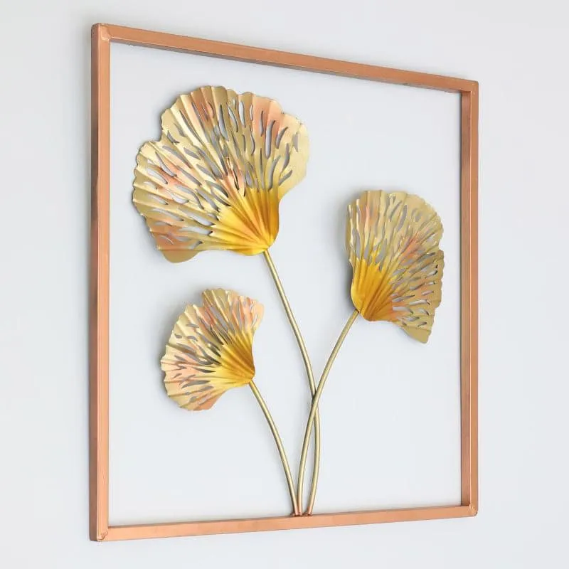 Deno Floral Metal Wall Accent media 3
