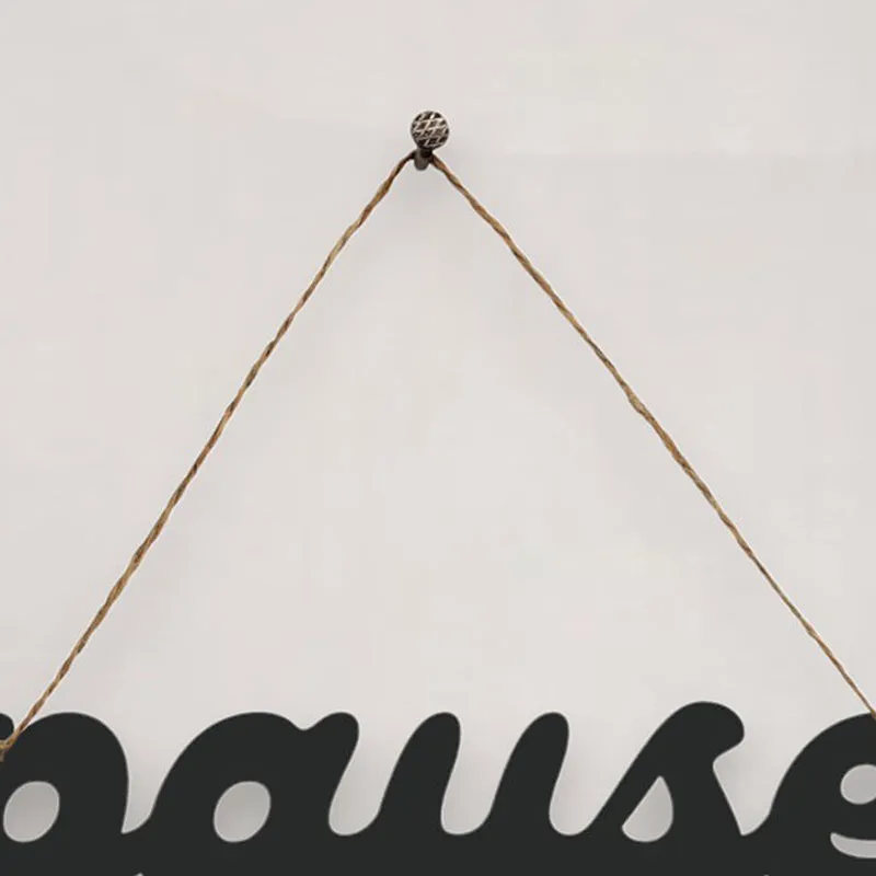 Pause Mild Steel Wall Accent media 4