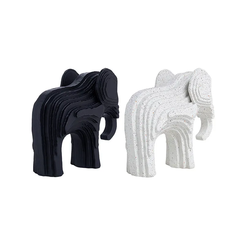 African Tuskers (Black, White) - Set Of Two media 6