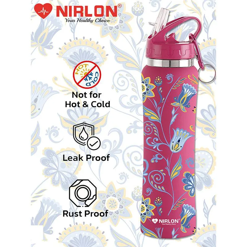 Mosa Floral Sipper Water Bottle - 750 mL media 5