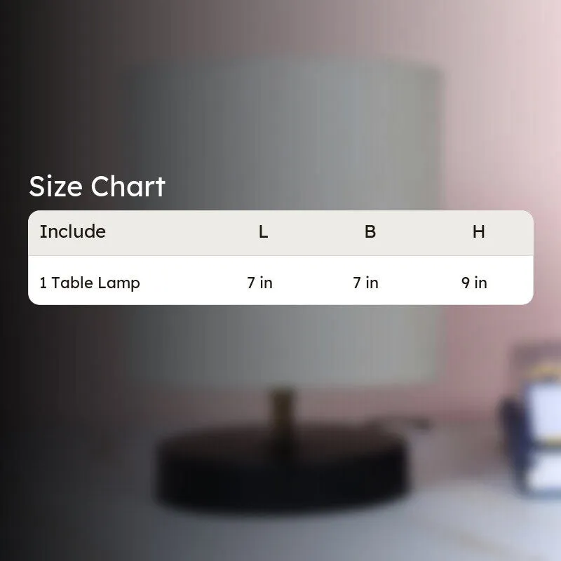 Urbane Loop Solid Iron Table Lamp - Beige,Black media 5