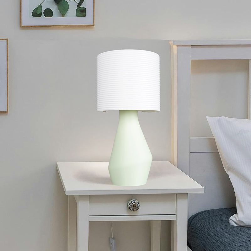 Pure Flare 3D Printed Table Lamp - White,Green media 4