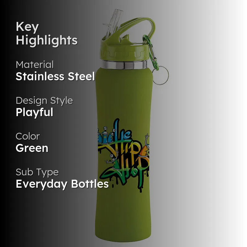 Hip Hop Sipper Water Bottle - 750 mL media 2