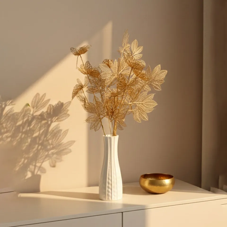 Foliage Butterfly Artificial Stems- Set Of Two media 11