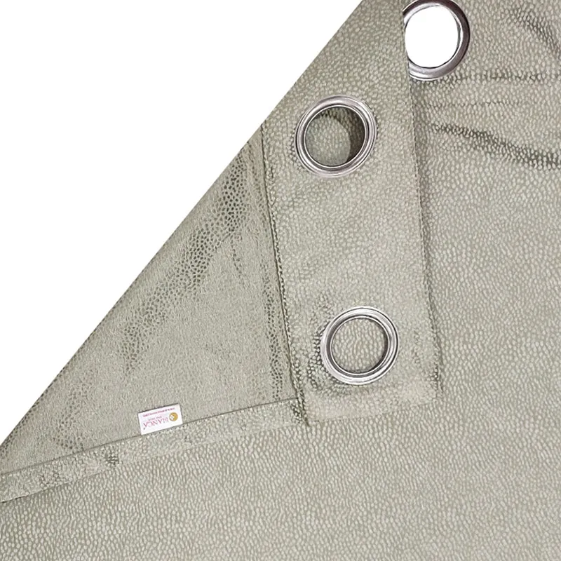 Artemisia Jacquard Blackout Curtain (Green) - Set Of Two media 8