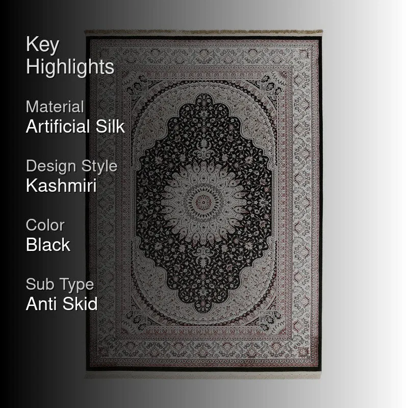 Zayra Art Silk Carpet media 2