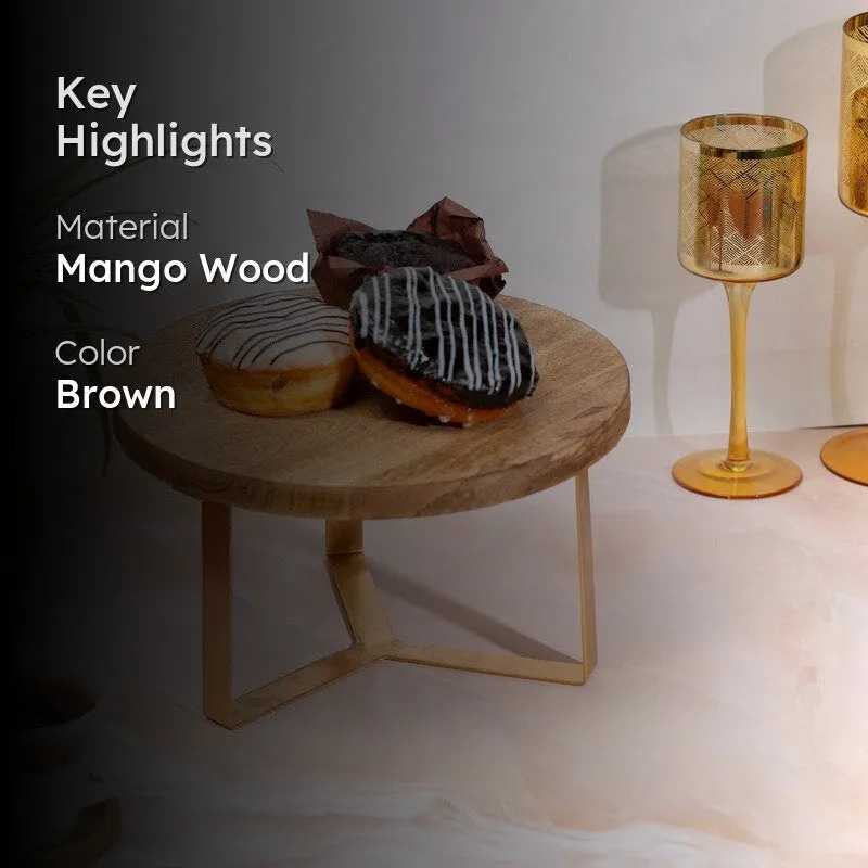 Amriya Mangowood Cake Stand media 2