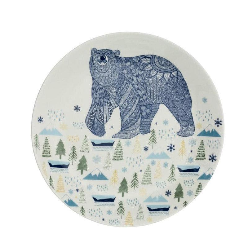 Animal Illustrative Series Wall Plate - Bear media 4