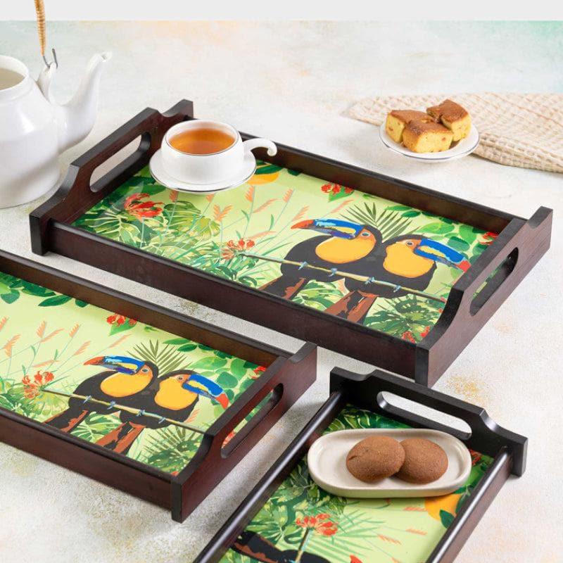 Tropi Toucan Wooden Serving Tray media 3