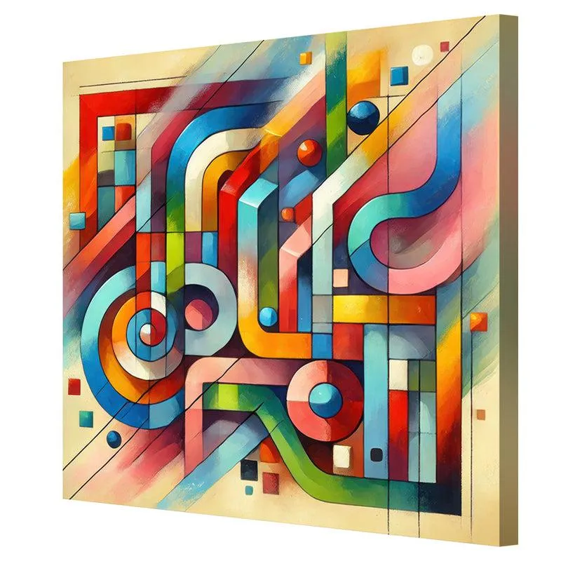 Winding Ways Wall Painting media 5