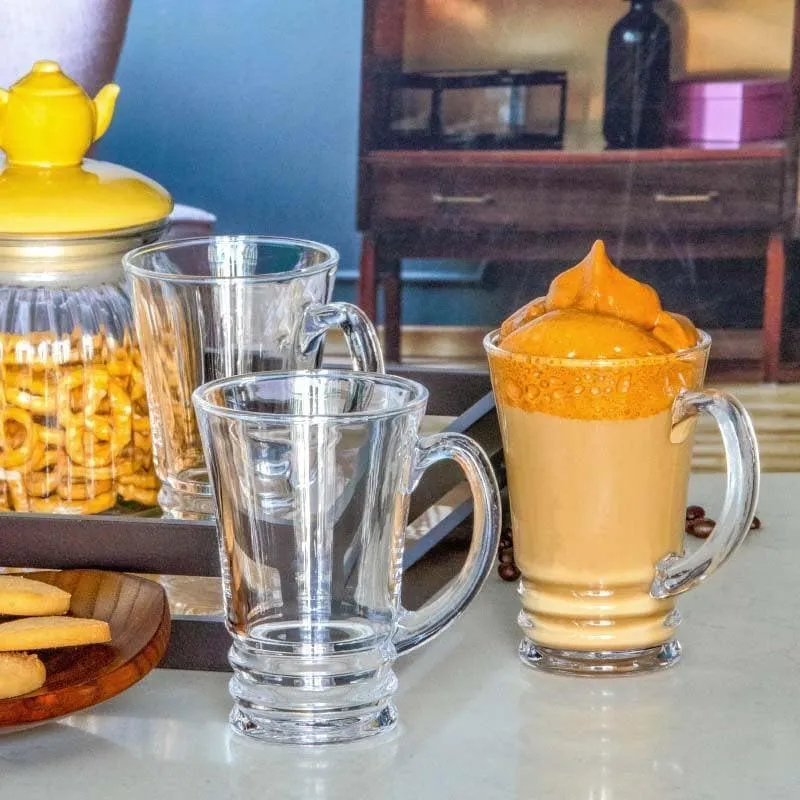 Repex Glass Tea Cup (220 mL Each) - Set of Six media 1