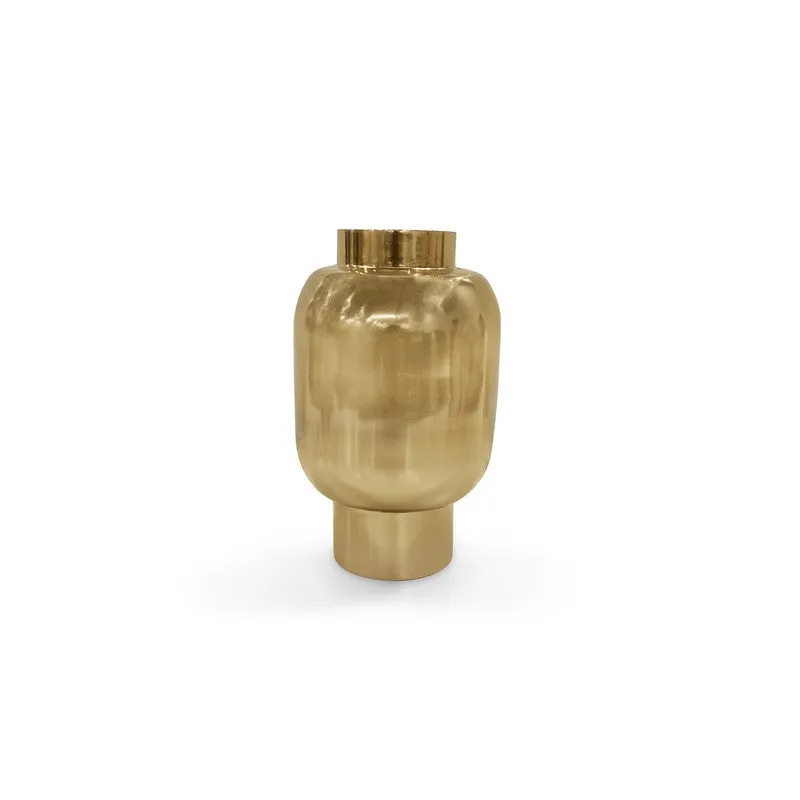 Lumira Iron Vase - Gold media 4