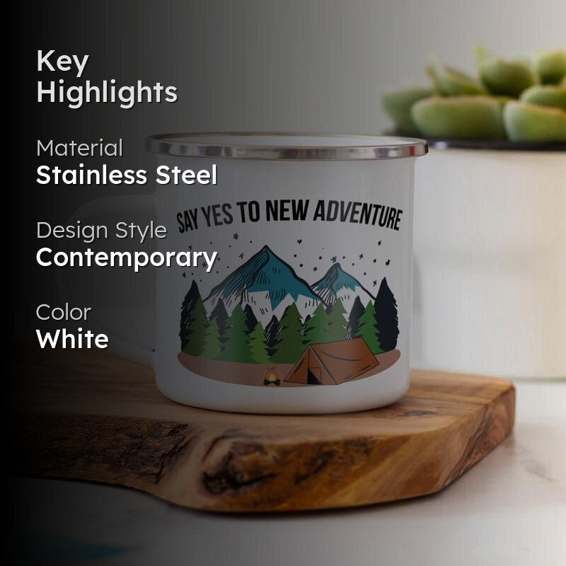 Adventure Stainless Steel Coffee Mug (330 mL) media 2