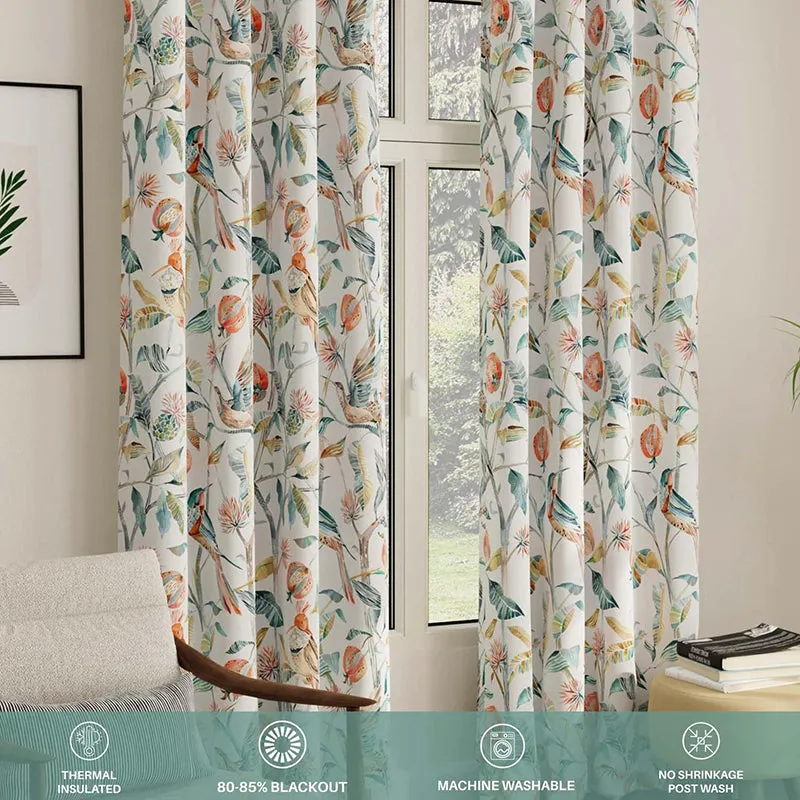 Urban Space King Fisher Curtain - Set Of Two media 4