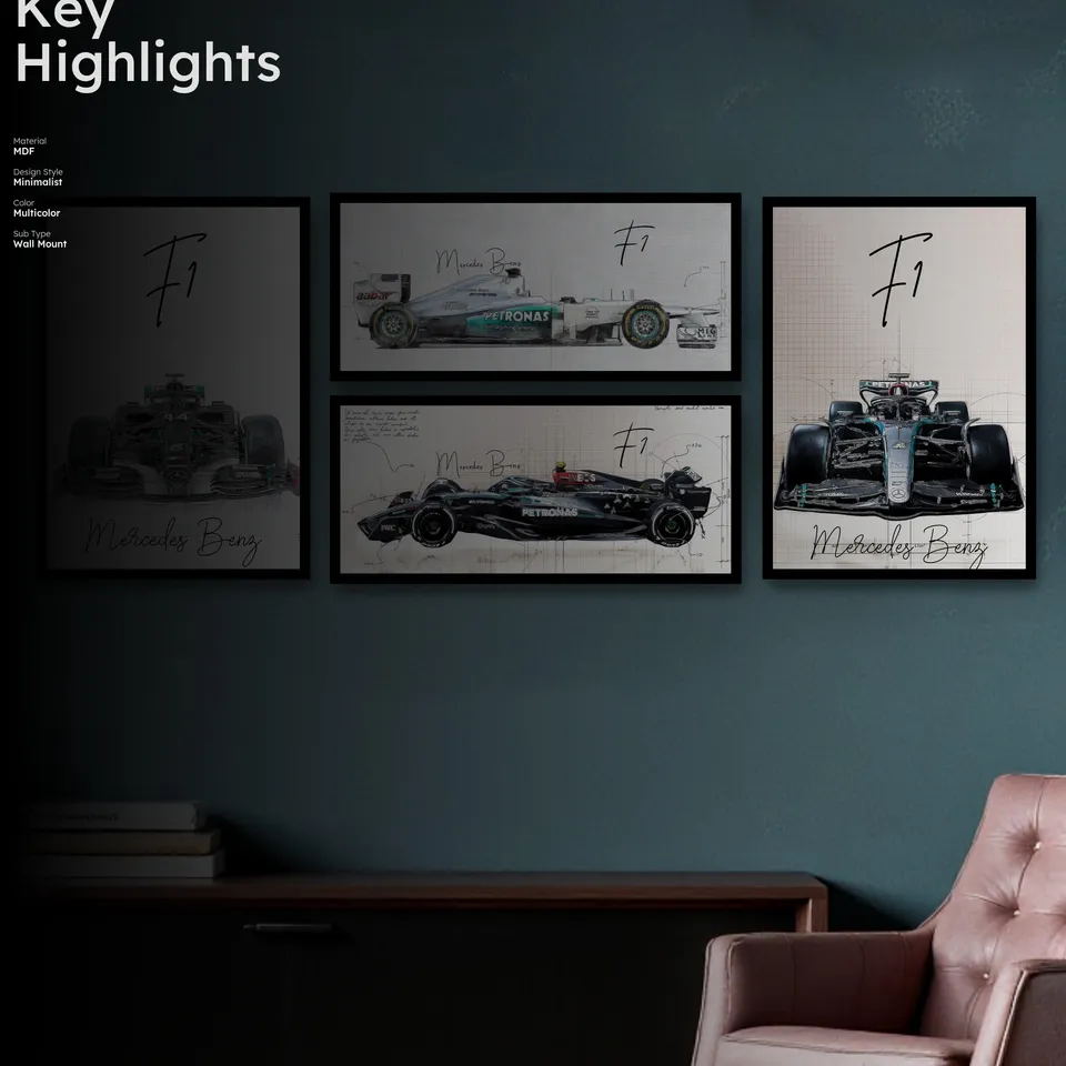 Motorsport Elite Wall Art - Set Of Four media 2