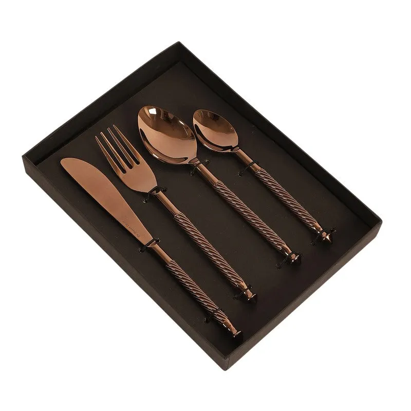 BrioRose Gold Cutlery - Set of four media 5