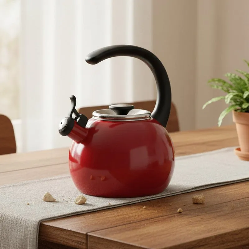Circulon Stainless Steel Tea Pot (Red) - 1900 ML media 1