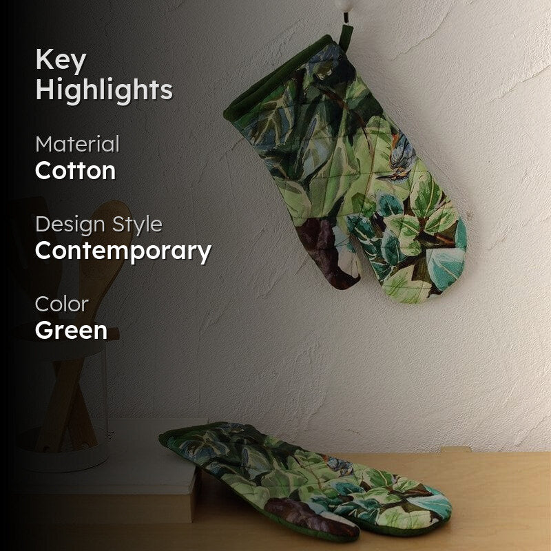 Namdapha Gloves - Green media 2