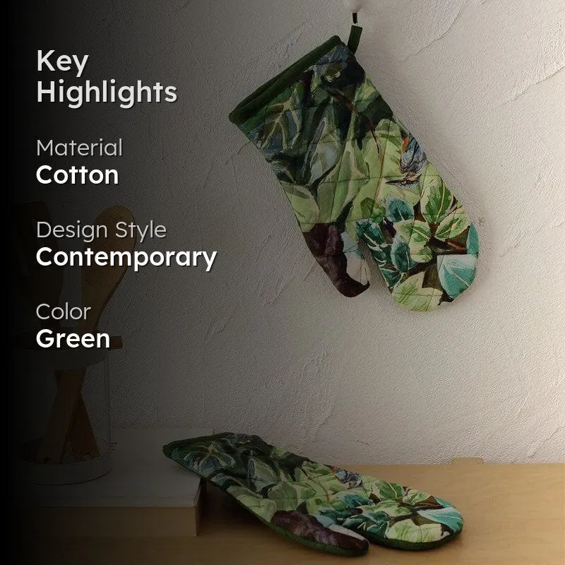 Namdapha Gloves - Green media 2
