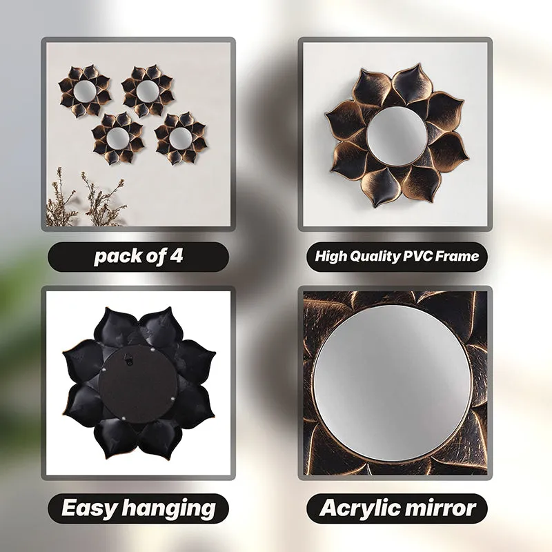 Hesto Decorative Wall Mirror - Set Of Four media 7
