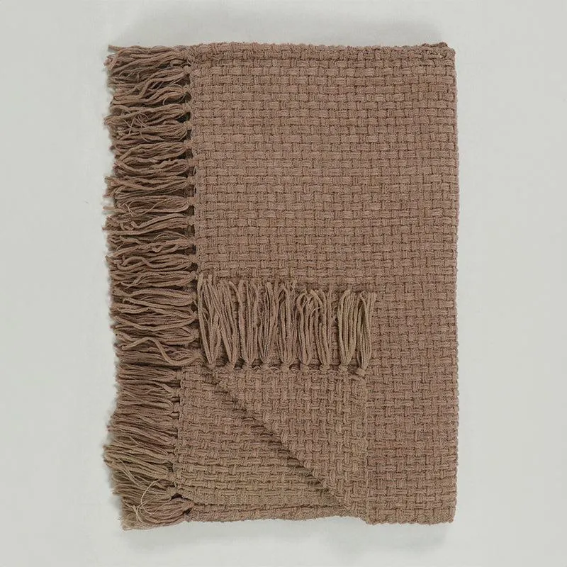 Cozy Loom Throw - Coffee media 3