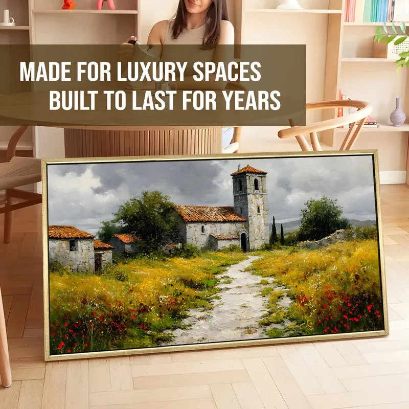Country Light Canvas Wall Painting With Frame media 5
