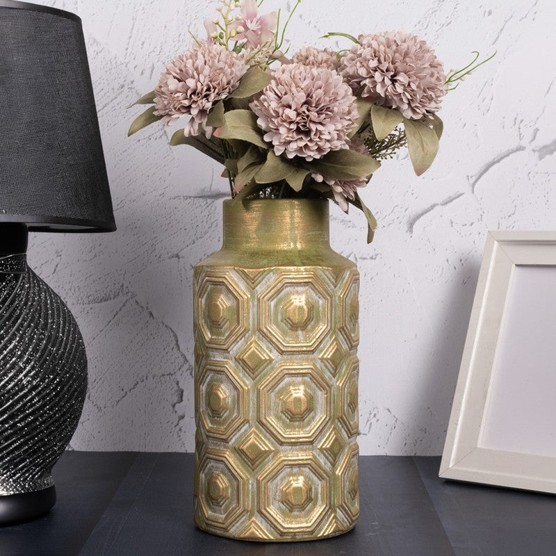 Fluid Veil Ceramic Vase - Small media 3
