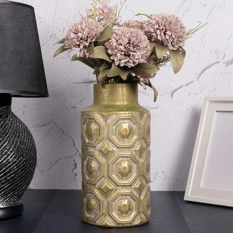 Fluid Veil Ceramic Vase - Small - 3