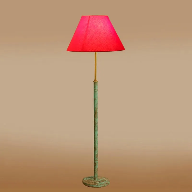 Canyon Glow Wooden Floor Lamp - Red media 5