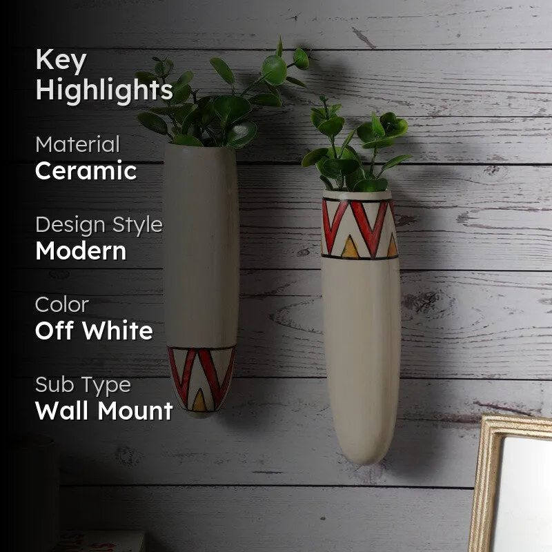 Sorayae Pots & Planters (Off White) - Set Of Two media 2
