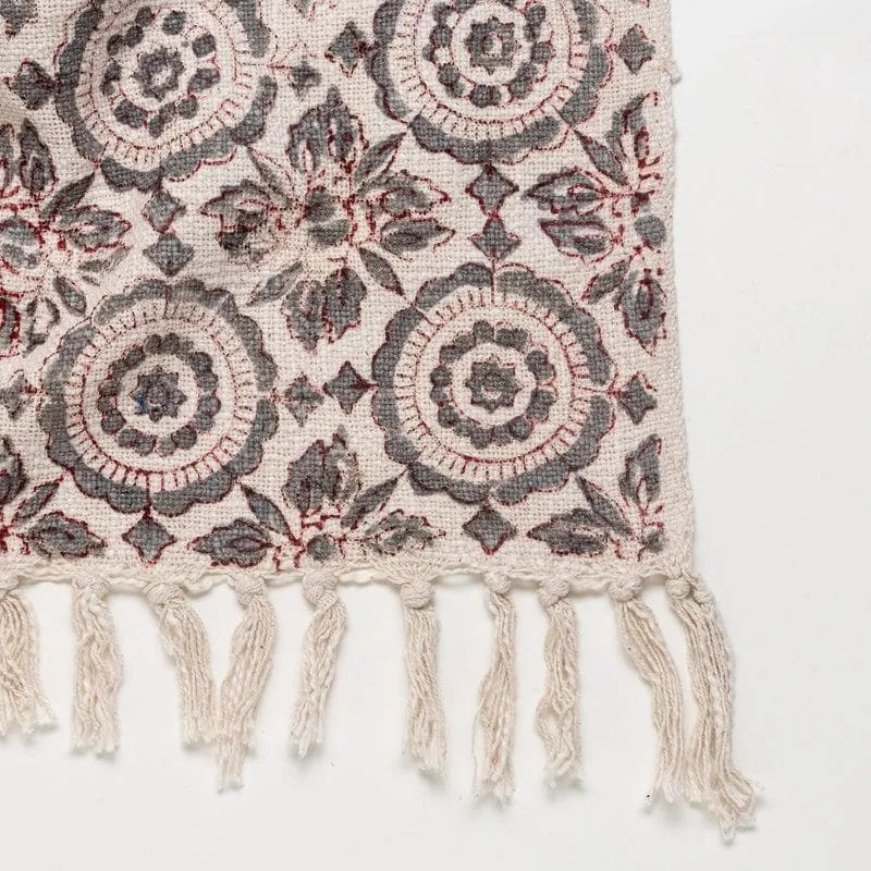 Aspiring Chakras Handblock Printed Throw media 4