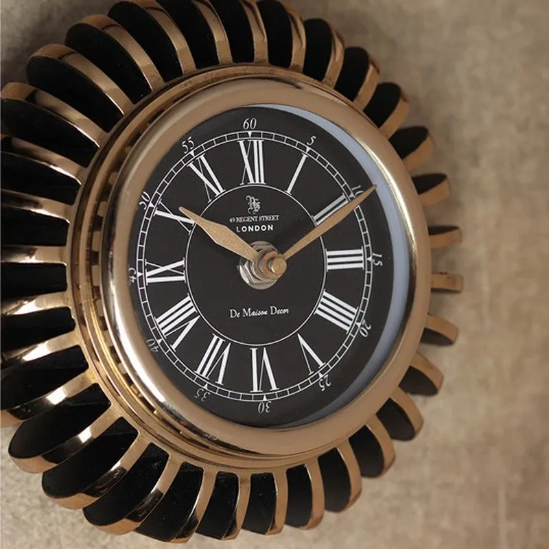 EdgeSculpt Table Clock - Gold media 6