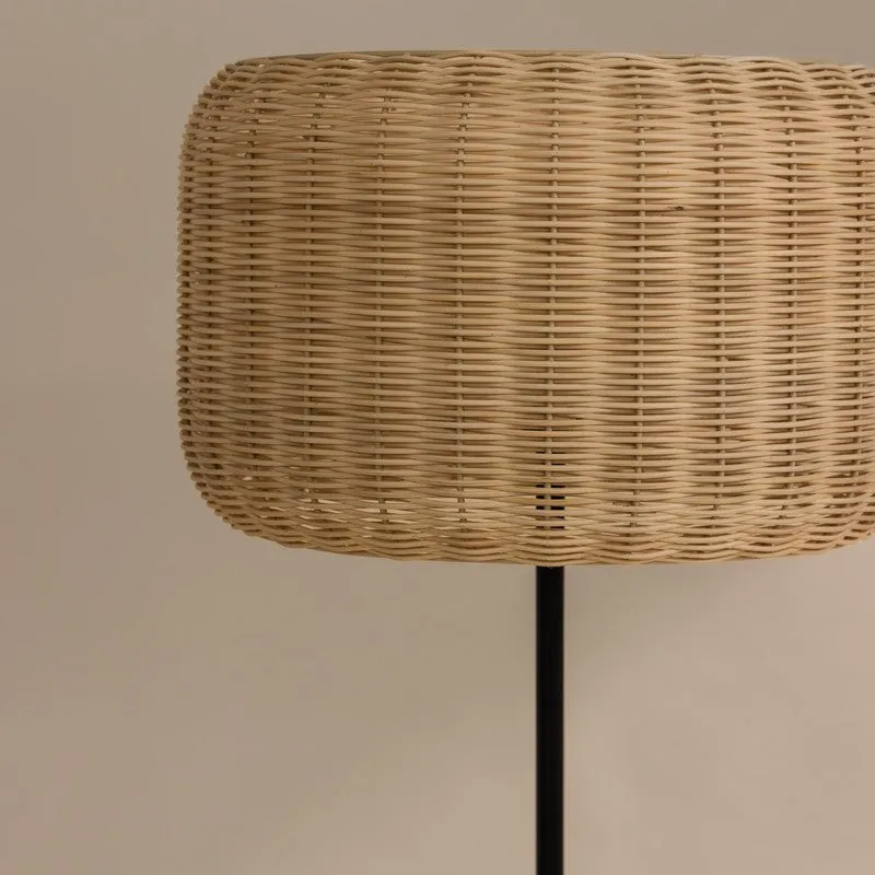 Fig Living Bird's Nest - Rattan Floor Lamp media 6