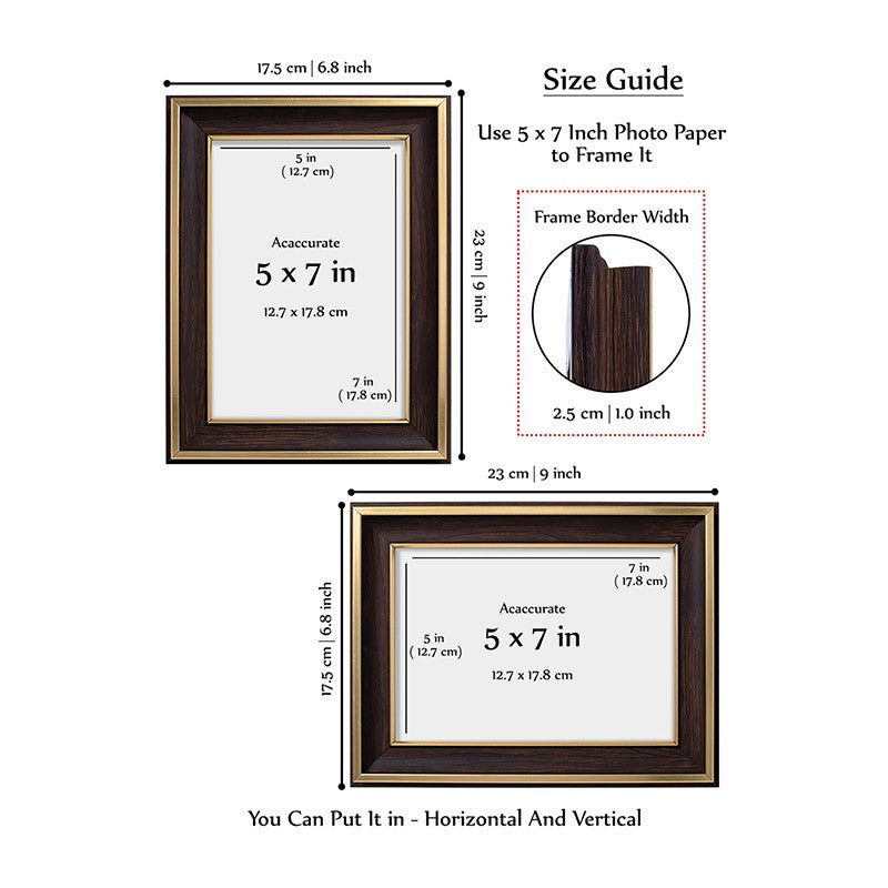 Glint Edge Photo Frame - Brown media 9