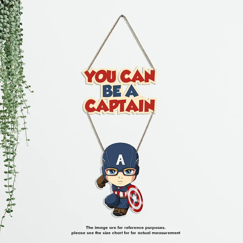 Captain America Polyester & MDF Wall Hanging media 6