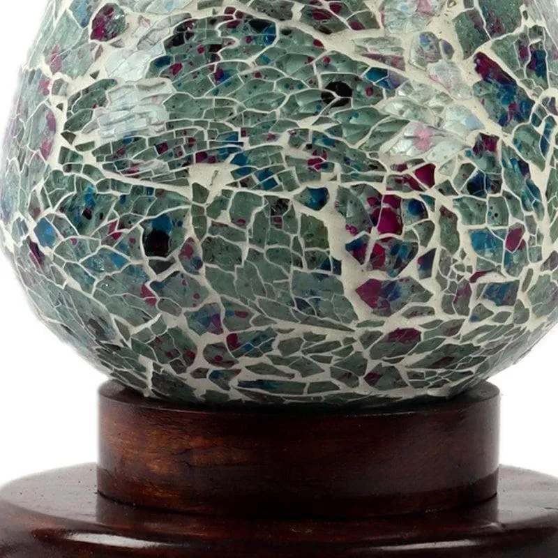 Acid Art Glass Table Lamp - Multicolor media 6