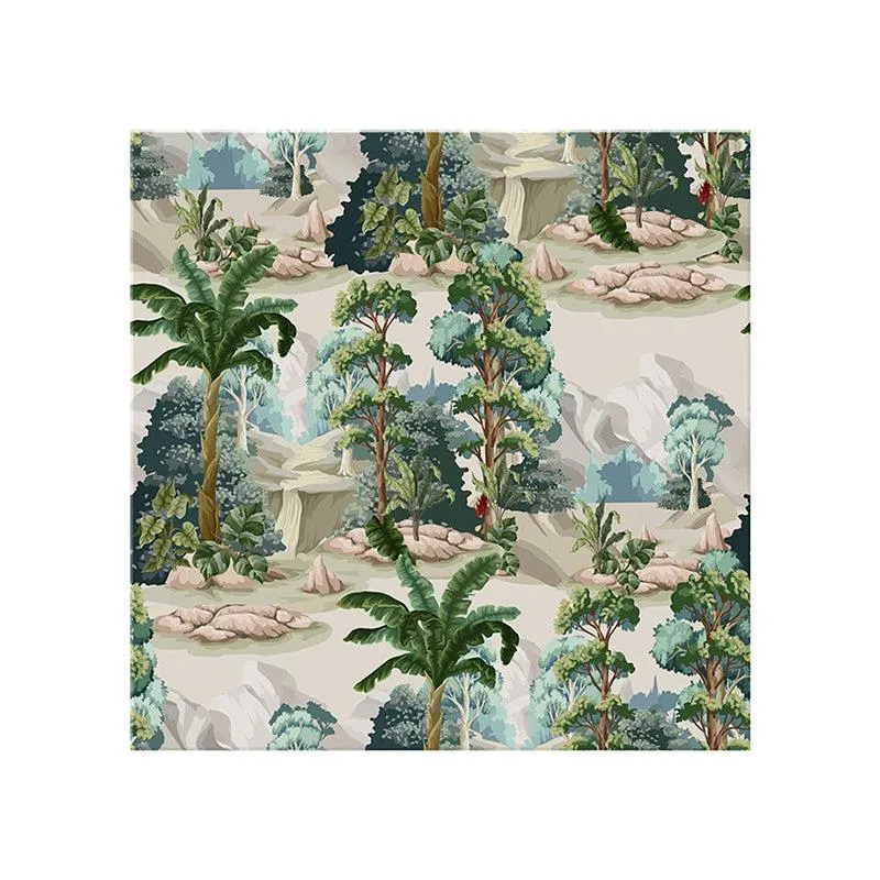 Lush Tropical Wall Painting media 5